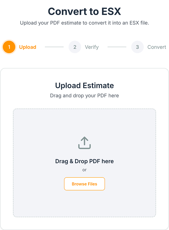 Zeroclaims PDF to ESX